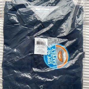 New Columbia Tamiami 2 Short Sleeve Navy XXL